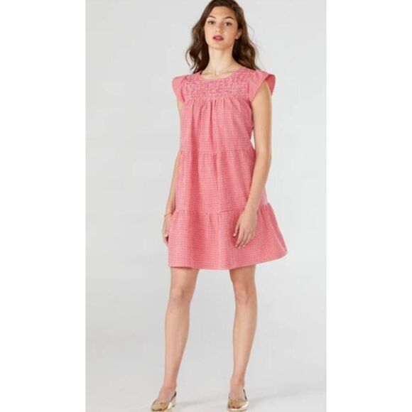 Maxwell and Geraldine The Rose Gingham Mini Dress Sz. XS - Picture 1 of 8